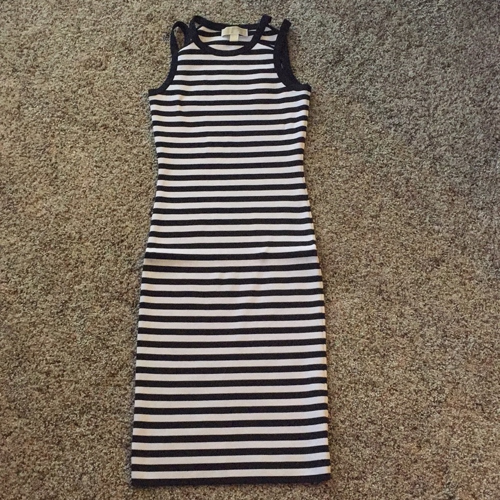Michael Kors Striped Tank Dress